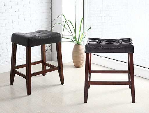 KENT SADDLE COUNTER STOOL ESPRESSO - Olympia Furniture (Saint George, Utah)