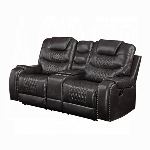 Braylon Motion Loveseat With Console - Olympia Furniture (Saint George, Utah)
