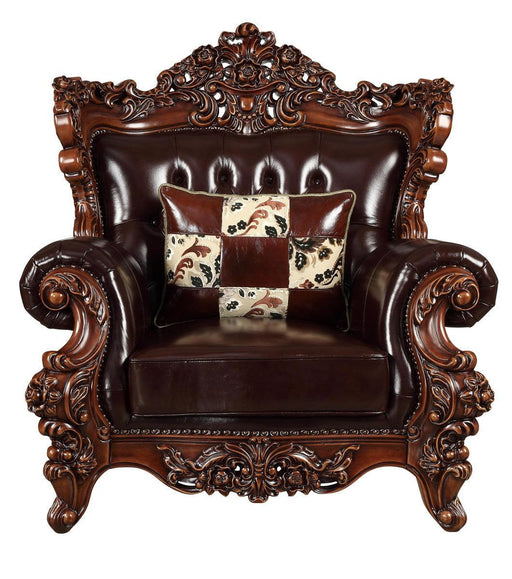 Acme Furniture Forsythia Chair in Espresso 53072 - Olympia Furniture (Saint George, Utah)
