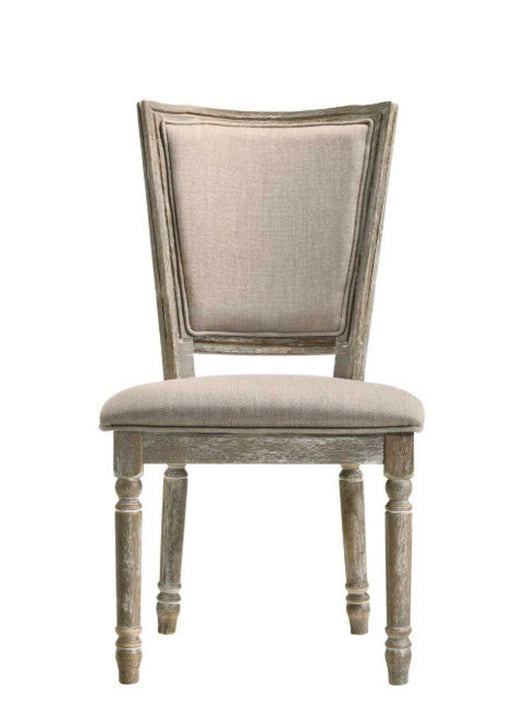 Acme Furniture Gabrian Side Chair (Set of 2) in Reclaimed Gray 60172 - Olympia Furniture (Saint George, Utah)