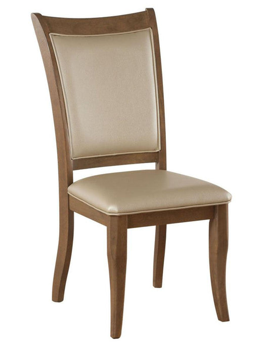 Acme Furniture Harald Side Chair in Beige and Gray (Set of 2) 71767 - Olympia Furniture (Saint George, Utah)