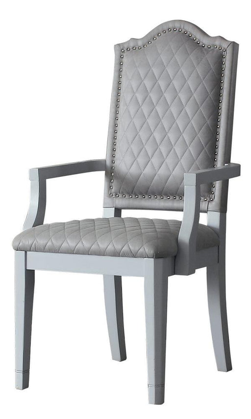 Acme Furniture House Marchese Arm Chair in Pearl Gray (Set of 2) 68863 - Olympia Furniture (Saint George, Utah)