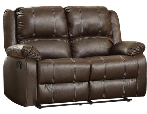 Acme Furniture Zuriel Motion Loveseat in Brown 52281 - Olympia Furniture (Saint George, Utah)