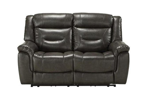 Acme Imogen Power Motion Loveseat in Gray Leather-Aire 54806 - Olympia Furniture (Saint George, Utah)