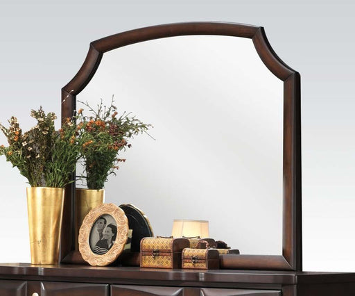 Acme Lancaster Landscape Mirror in Espresso 24574 - Olympia Furniture (Saint George, Utah)