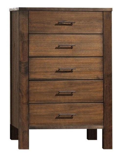 Acme Merrilee 5-Drawer Chest in Oak 21686 - Olympia Furniture (Saint George, Utah)