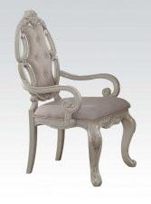 Acme Ragenardus Arm Chair in Antique White (Set of 2) 61283 - Olympia Furniture (Saint George, Utah)