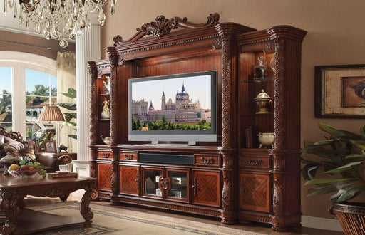 Acme Vendome Entertainment Center in Cherry 91315 - Olympia Furniture (Saint George, Utah)