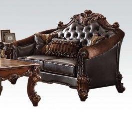 Acme Vendome Loveseat in Cherry 53131 - Olympia Furniture (Saint George, Utah)