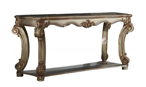 Acme Vendome Sofa Table in Gold Patina 83002 - Olympia Furniture (Saint George, Utah)