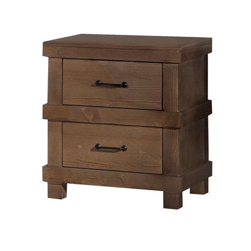 Adams Antique Oak Nightstand - Olympia Furniture (Saint George, Utah)