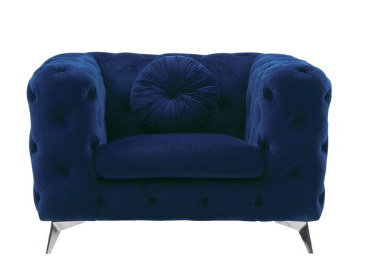 Atronia Blue Fabric Chair - Olympia Furniture (Saint George, Utah)
