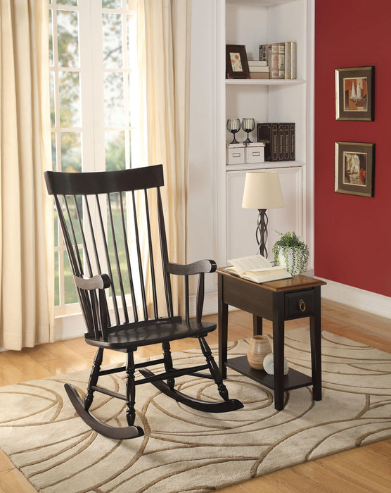 Arlo Black Rocking Chair - Olympia Furniture (Saint George, Utah)
