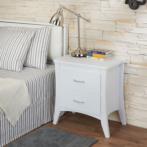 Babb White Accent Table - Olympia Furniture (Saint George, Utah)