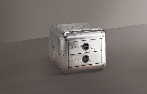 Brancaster Aluminum End Table - Olympia Furniture (Saint George, Utah)