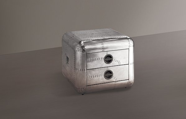 Brancaster Aluminum End Table - Olympia Furniture (Saint George, Utah)