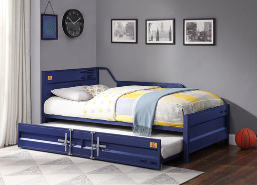 Cargo Blue Daybed & Trundle (Twin Size) - Olympia Furniture (Saint George, Utah)