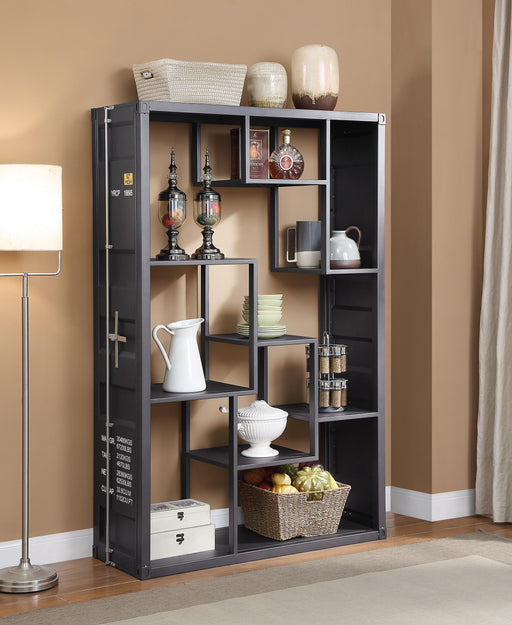 Cargo Gunmetal Shelf Rack / Book Shelf - Olympia Furniture (Saint George, Utah)