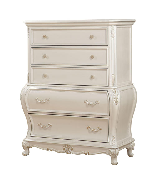 Chantelle Pearl White Chest - Olympia Furniture (Saint George, Utah)