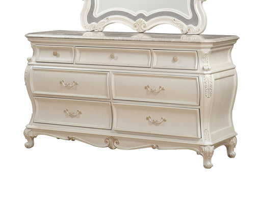 Chantelle Pearl White Dresser - Olympia Furniture (Saint George, Utah)