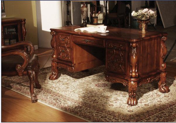 Dresden Cherry Oak Desk - Olympia Furniture (Saint George, Utah)