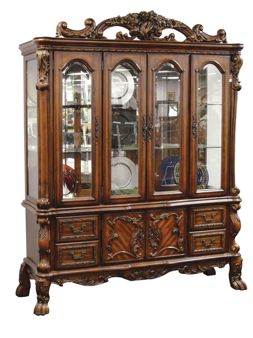 Dresden Cherry Oak Hutch & Buffet - Olympia Furniture (Saint George, Utah)