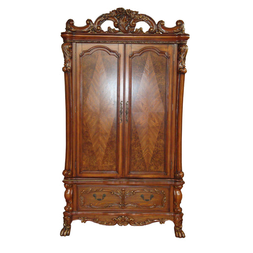 Dresden Cherry Oak TV Armoire - Olympia Furniture (Saint George, Utah)