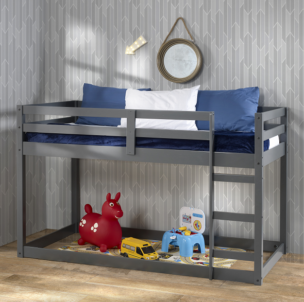 Gaston Gray Loft Bed - Olympia Furniture (Saint George, Utah)