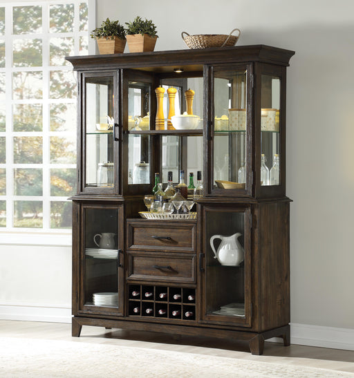 Jameson Espresso Hutch & Buffet - Olympia Furniture (Saint George, Utah)