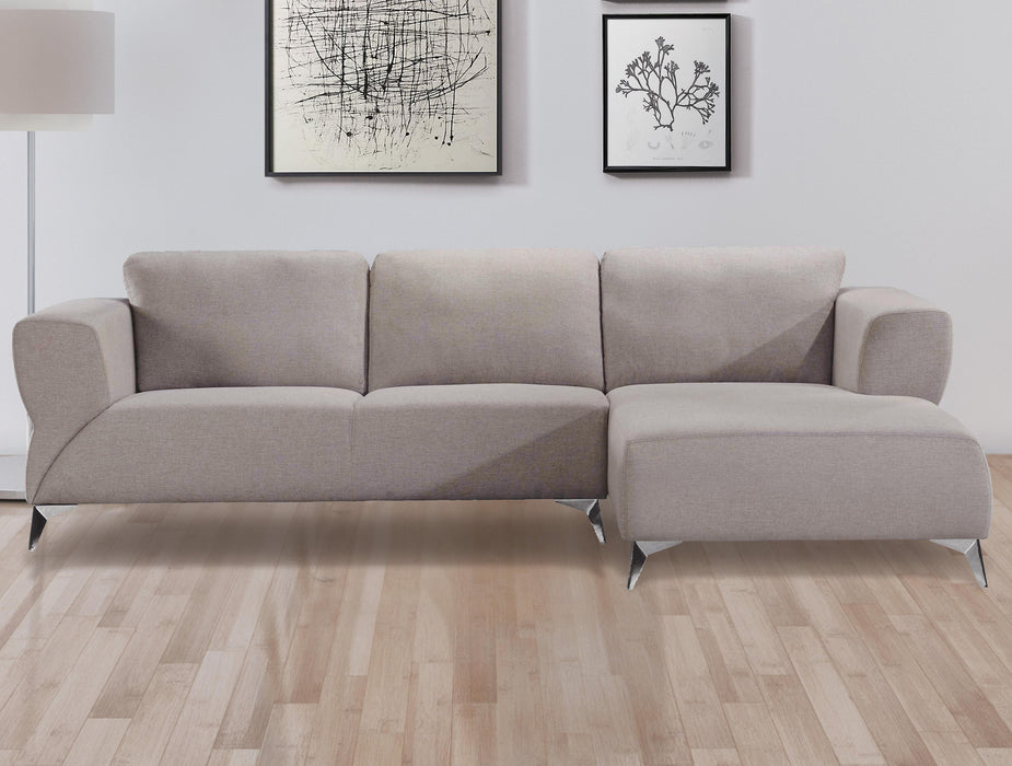 Josiah Sand Fabric Sectional Sofa - Olympia Furniture (Saint George, Utah)