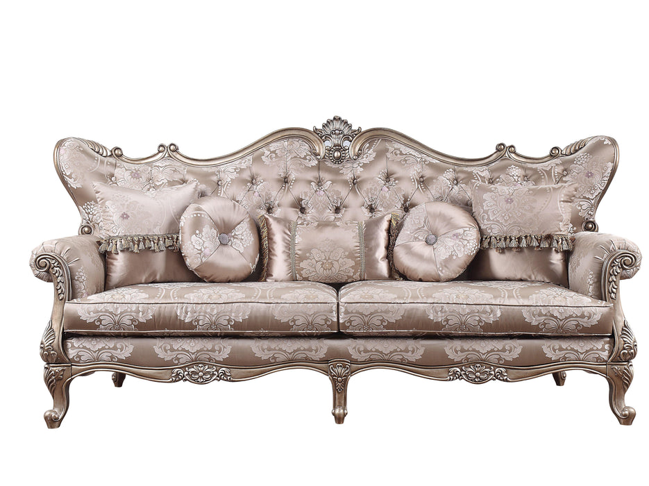 Jayceon - Sofa - Fabric & Champagne - Olympia Furniture (Saint George, Utah)