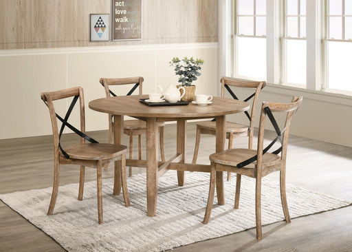 Kendric Rustic Oak Dining Table - Olympia Furniture (Saint George, Utah)