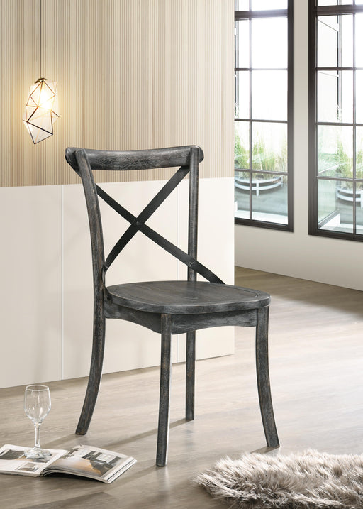Kendric Rustic Gray Side Chair - Olympia Furniture (Saint George, Utah)