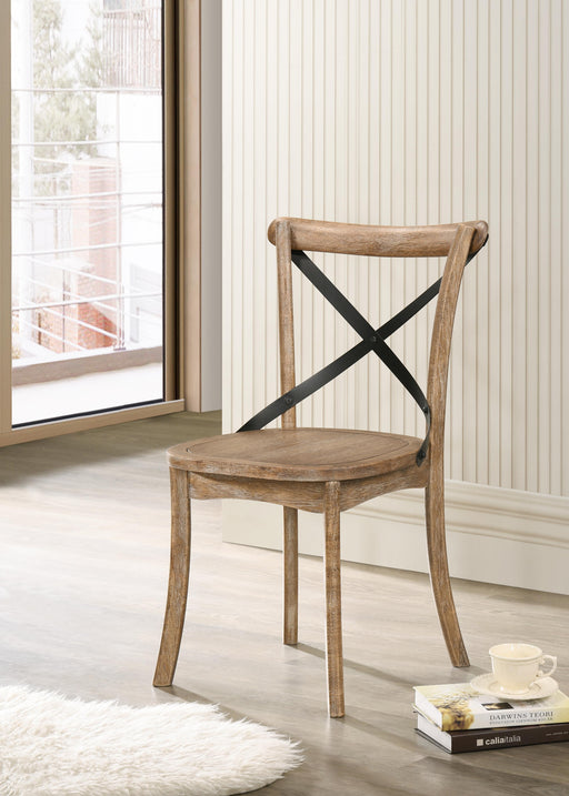 Kendric Rustic Oak Side Chair - Olympia Furniture (Saint George, Utah)