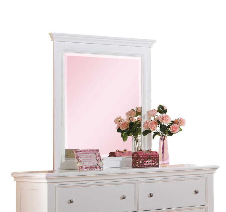 Lacey White Mirror - Olympia Furniture (Saint George, Utah)