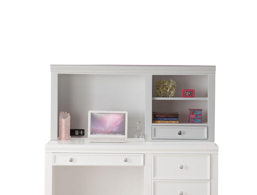 Lacey White Computer Hutch - Olympia Furniture (Saint George, Utah)
