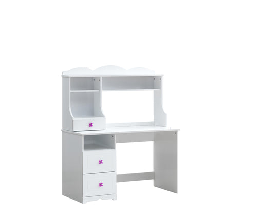 Meyer White Hutch - Olympia Furniture (Saint George, Utah)