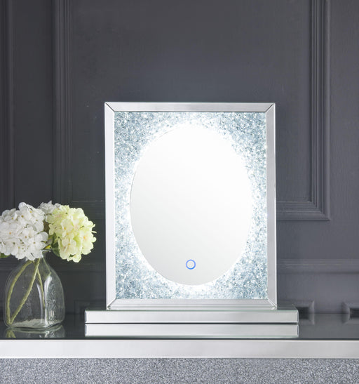 Noralie Mirrored & Faux Diamonds Accent Decor (LED) - Olympia Furniture (Saint George, Utah)