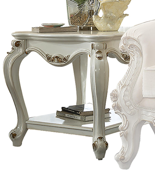 Picardy Antique Pearl End Table - Olympia Furniture (Saint George, Utah)