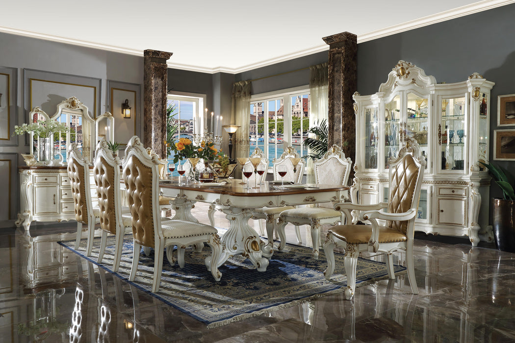 Picardy Antique Pearl & Cherry Oak Dining Table - Olympia Furniture (Saint George, Utah)