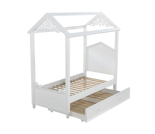 Rapunzel White Twin Bed - Olympia Furniture (Saint George, Utah)
