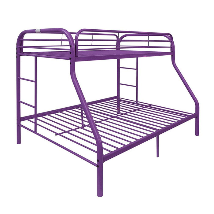 Tritan Purple Bunk Bed (Twin/Full) - Olympia Furniture (Saint George, Utah)