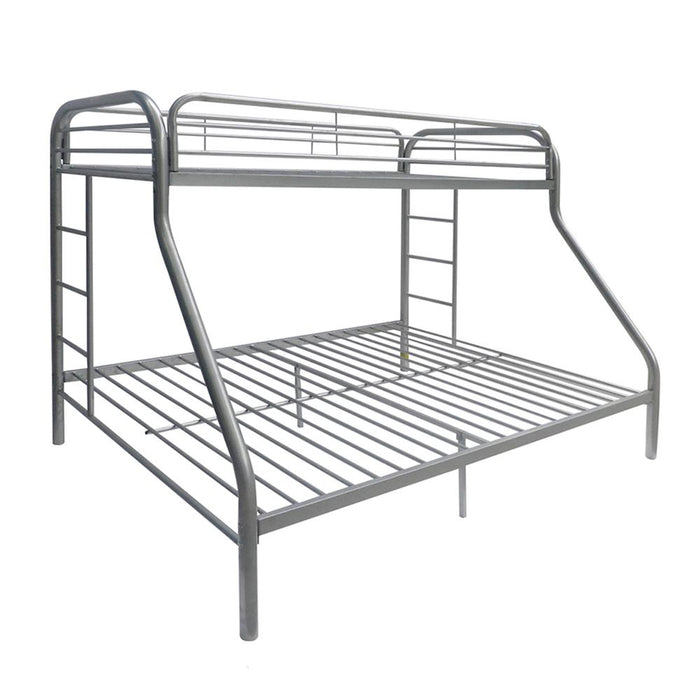 Tritan Silver Bunk Bed (Twin/Full) - Olympia Furniture (Saint George, Utah)