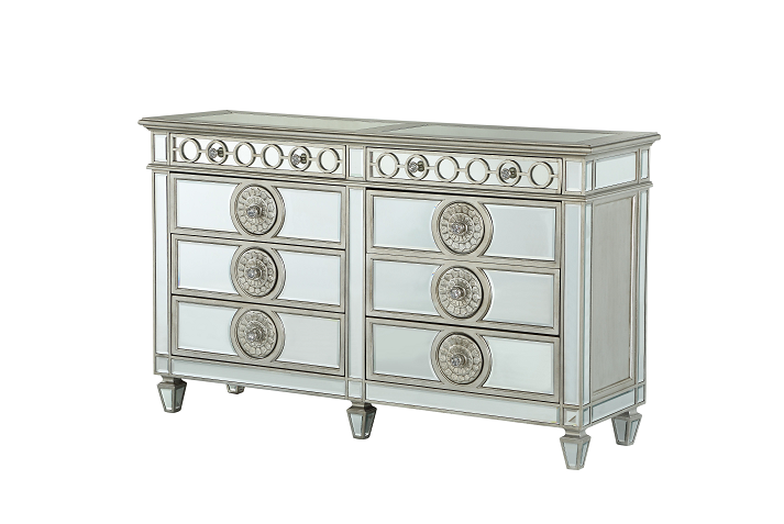 Varian Mirrored Dresser - Olympia Furniture (Saint George, Utah)