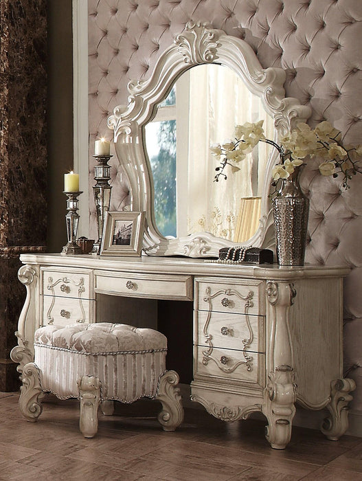 Versailles Bone White Vanity Desk - Olympia Furniture (Saint George, Utah)