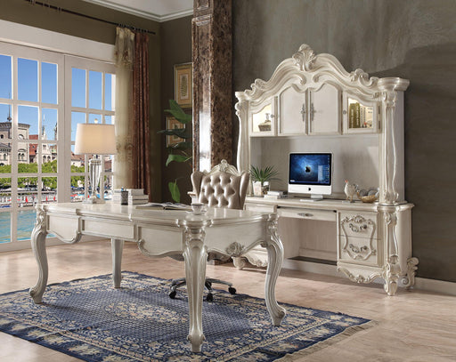 Versailles Vintage Gray PU & Bone White Office Chair - Olympia Furniture (Saint George, Utah)