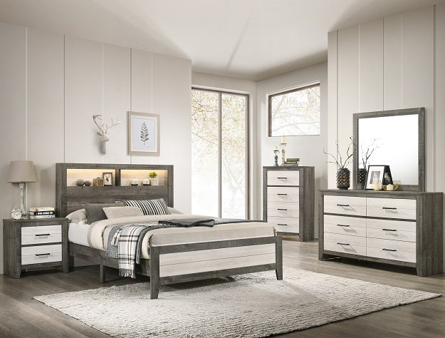 RHETT QUEEN PLATFORM BED IN 1 BOX - Olympia Furniture (Saint George, Utah)