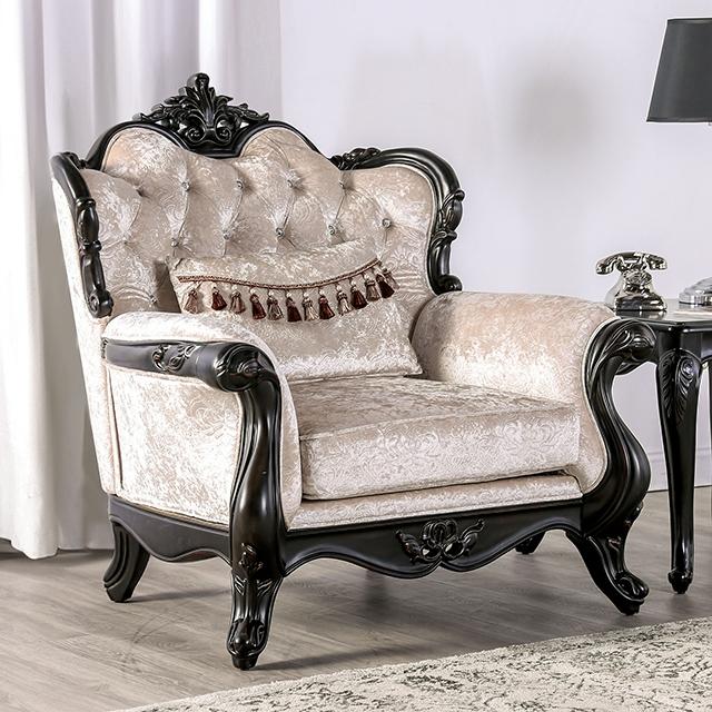 Acapulco Espresso & White Chair - Olympia Furniture (Saint George, Utah)