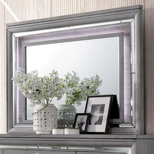 Alanis Light Gray Mirror - Olympia Furniture (Saint George, Utah)