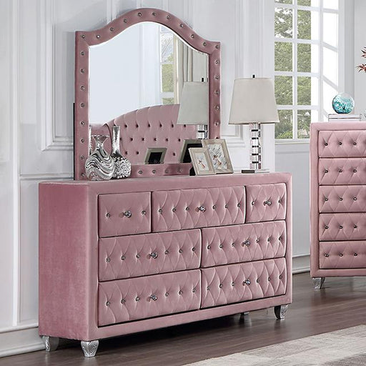 ZOHAR Dresser, Pink - Olympia Furniture (Saint George, Utah)